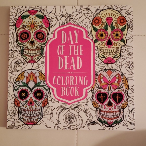 Other - ⭐Sale Today⭐ Day of The Dead Coloring Book